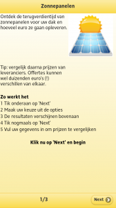 Zonnepanelen app Zonnepanelen app