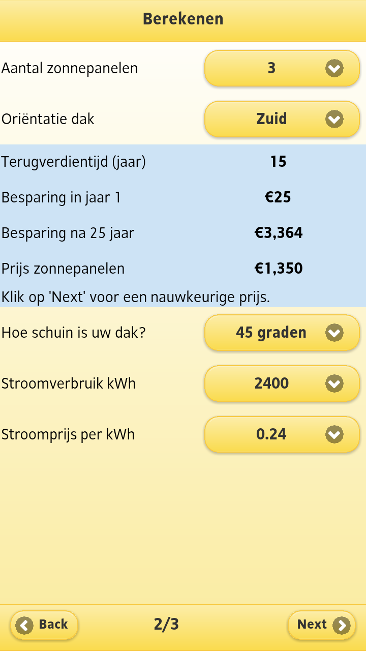 App 2022 Zonnepaneelprijzen.nl