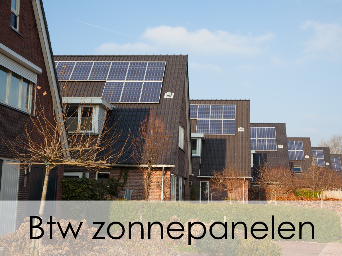 Btw zonnepanelen Tarief en hoe terug te vragen 2025