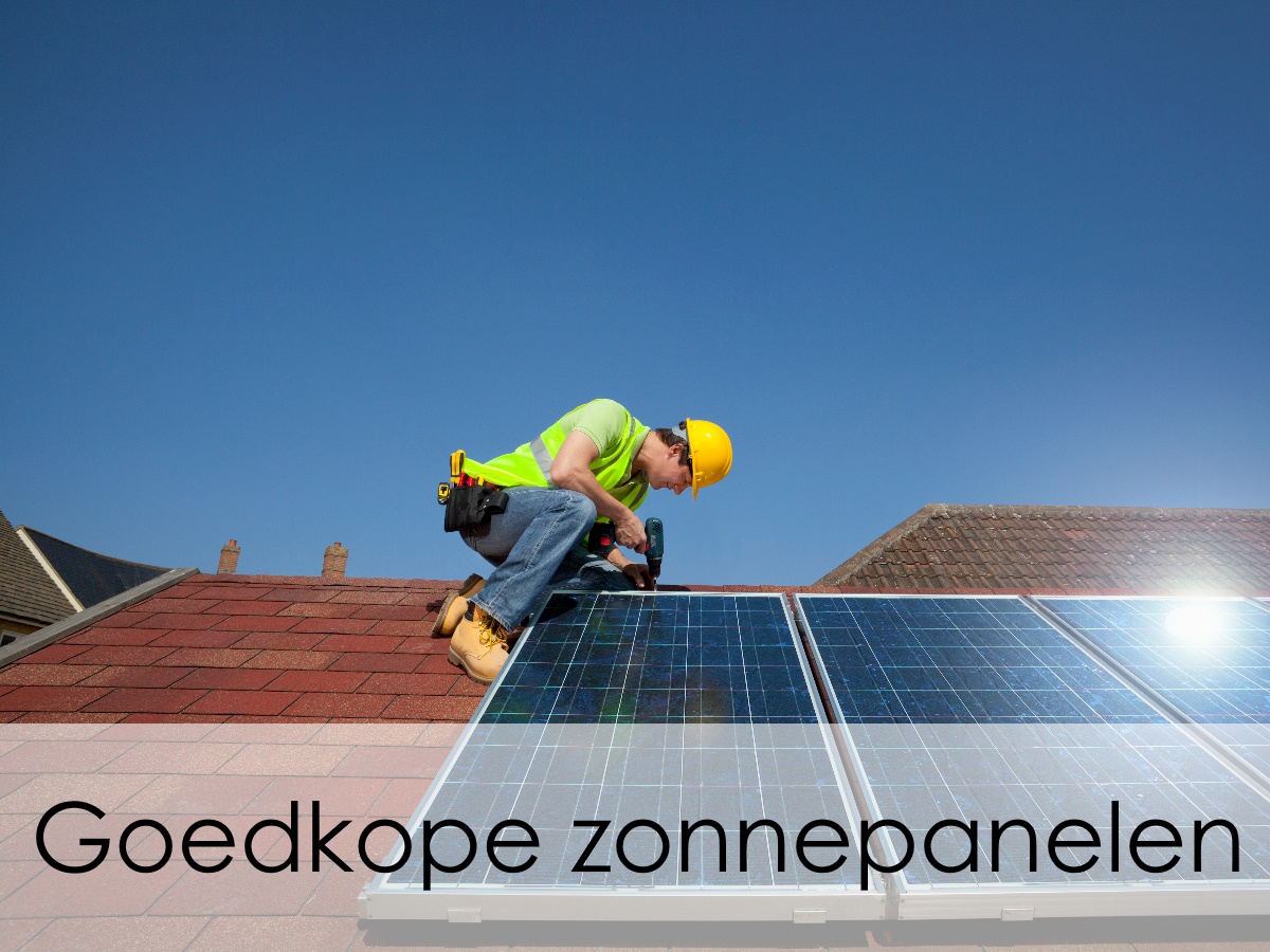 goedkope zonnepanelen