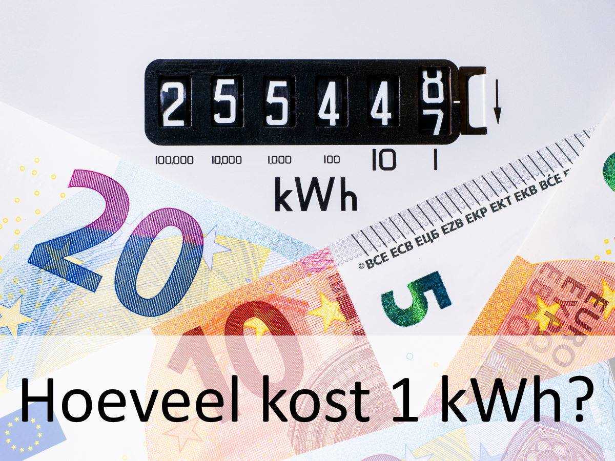 hoeveel kost 1 kWh