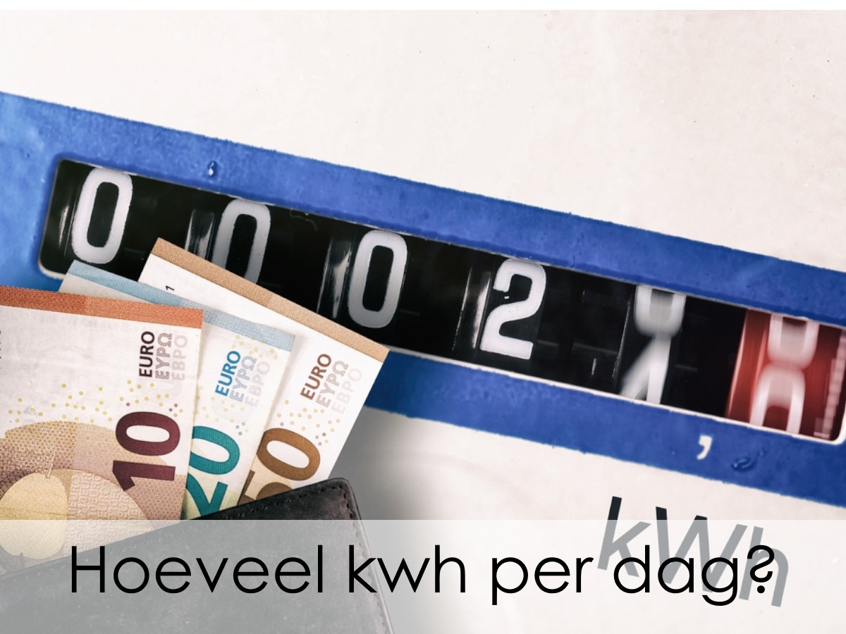 hoeveel kWh verbruik per dag? 