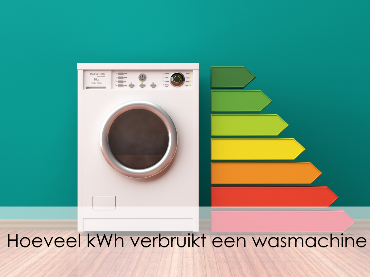 verbruik wasmachine