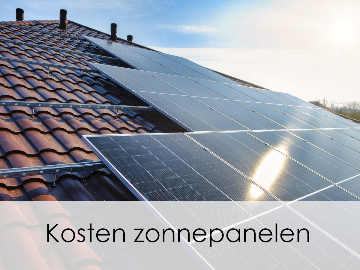 kosten zonnepanelen op schuin dak