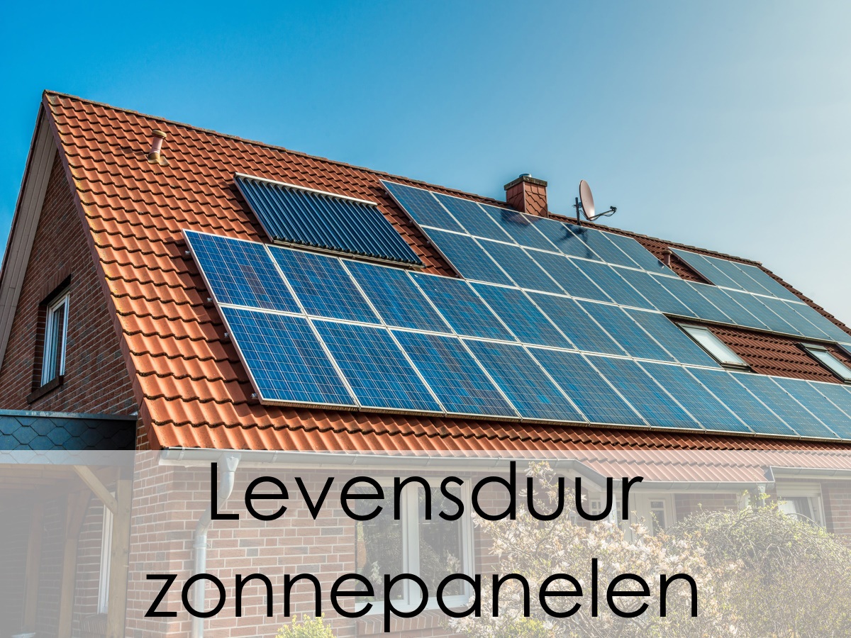 Lange levensduur met goede zonnepanelen op dak van woning