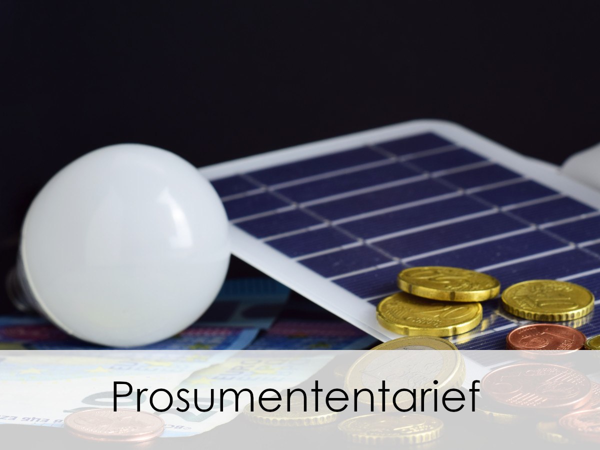 zonnecellen met geld voor prosumententarief