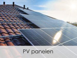 pv panelen op dak