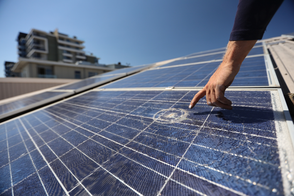 stormschade zonnepanelen