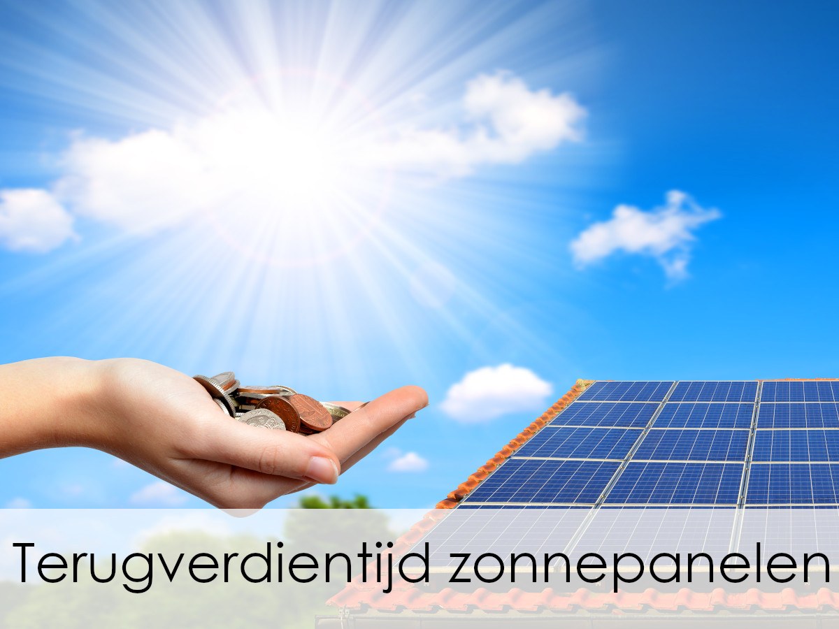 zonnepanelen met terugverdiend geld