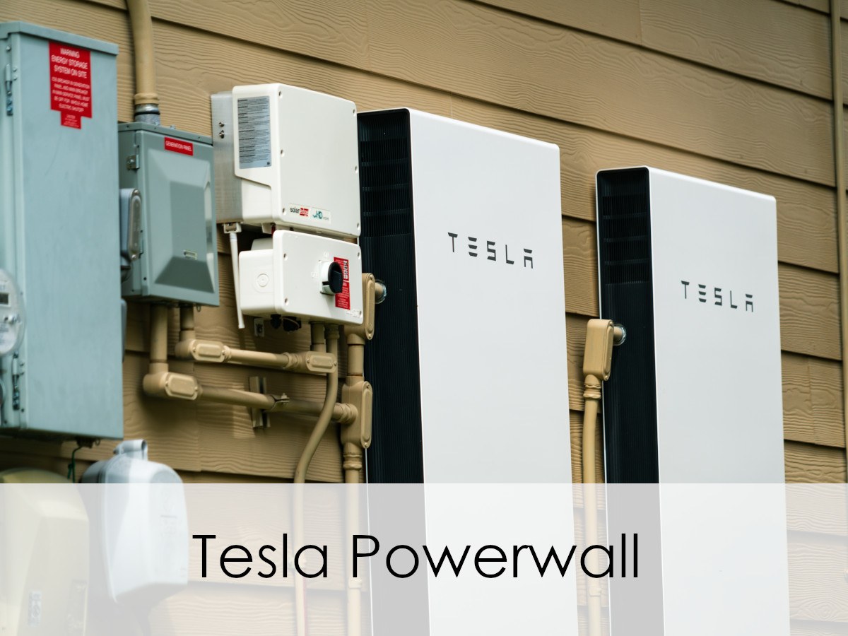 tesla powerwall gemonteerd op muur