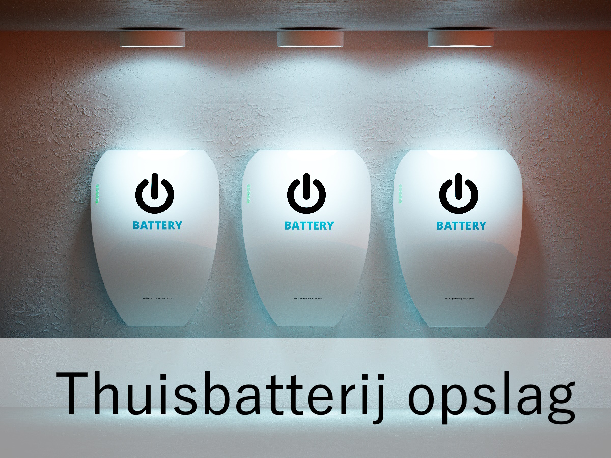 opslag thuisbatterij