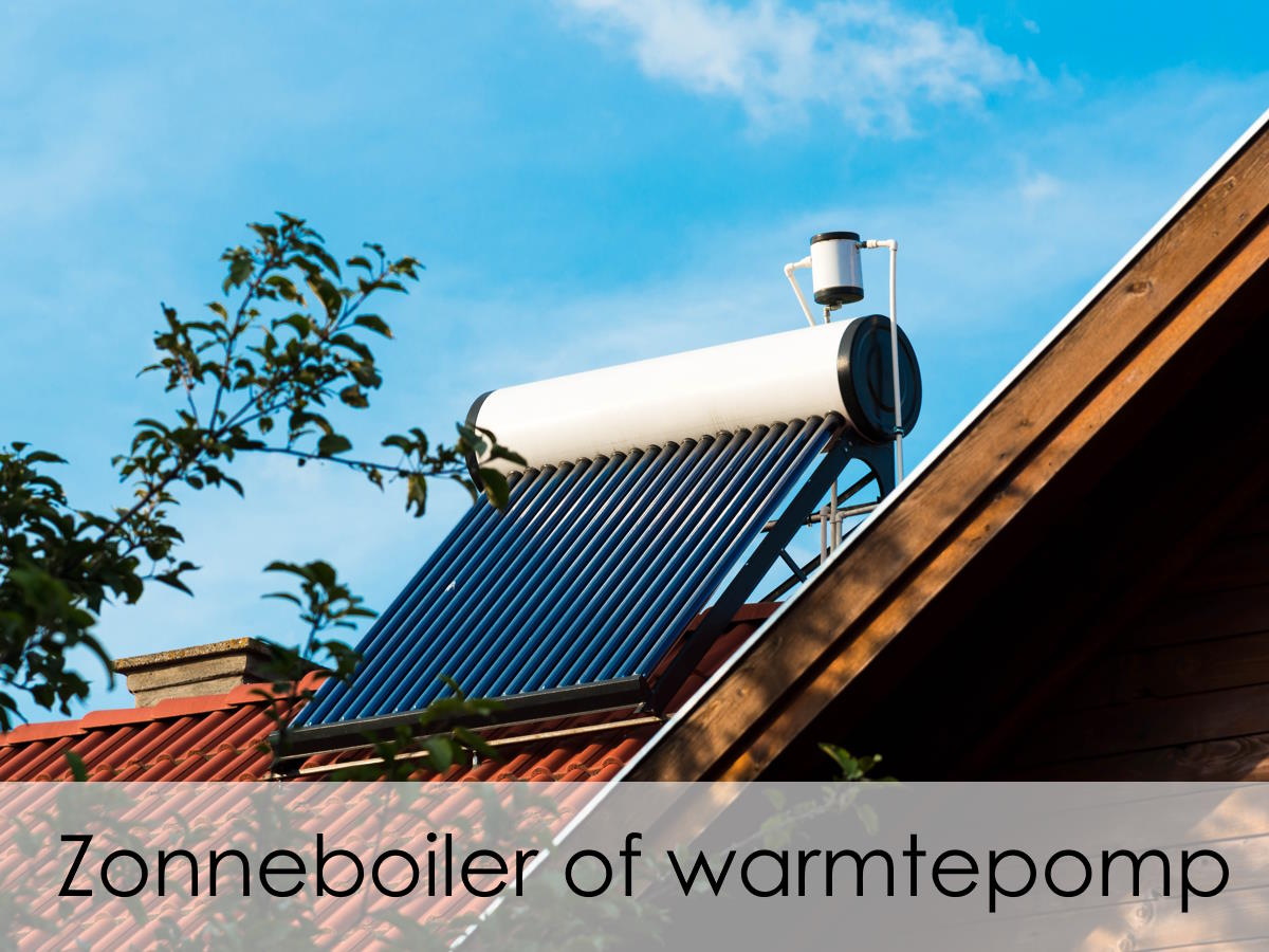 Zonneboiler of warmtepomp