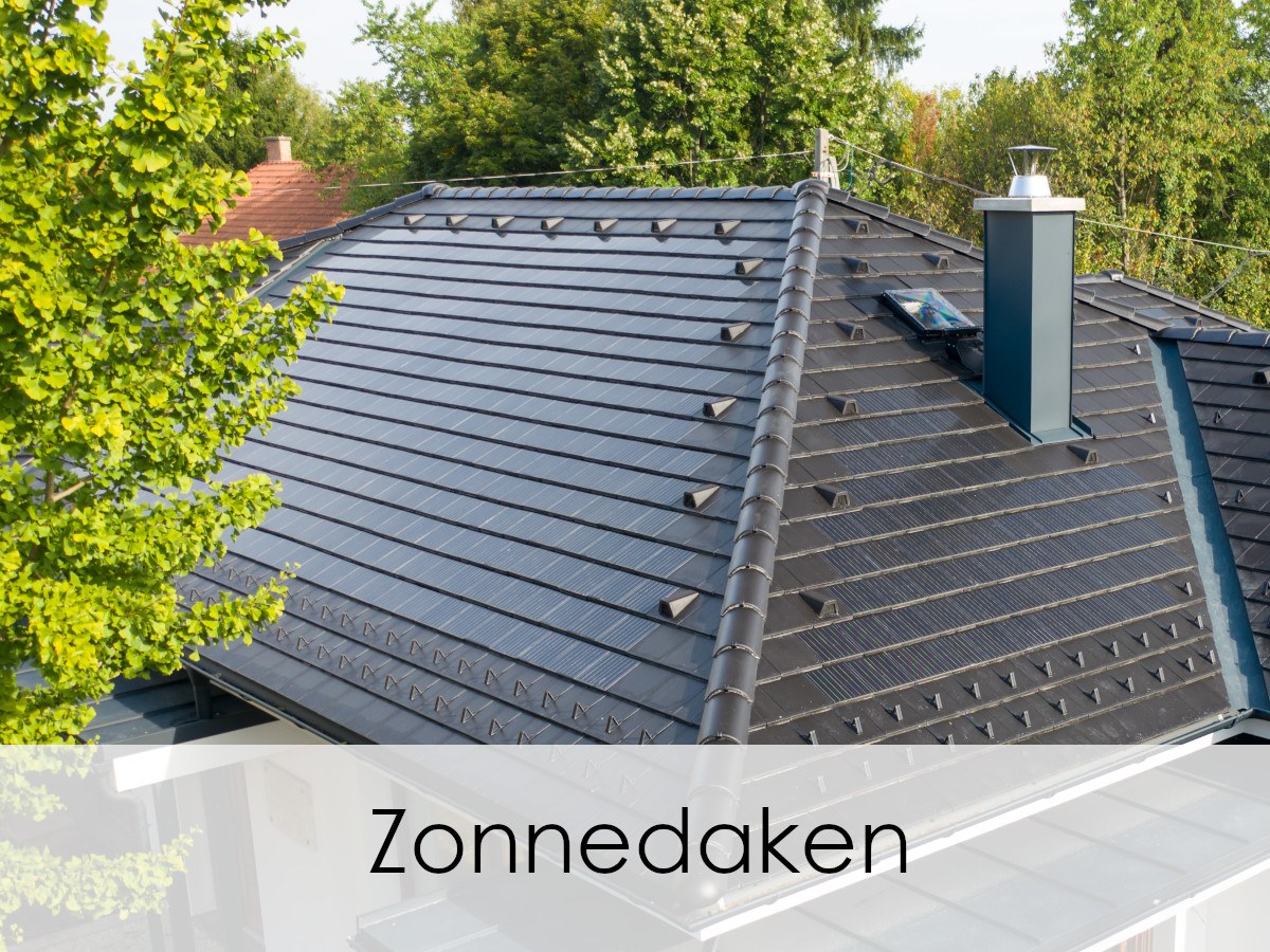 een zonnedak op een woning