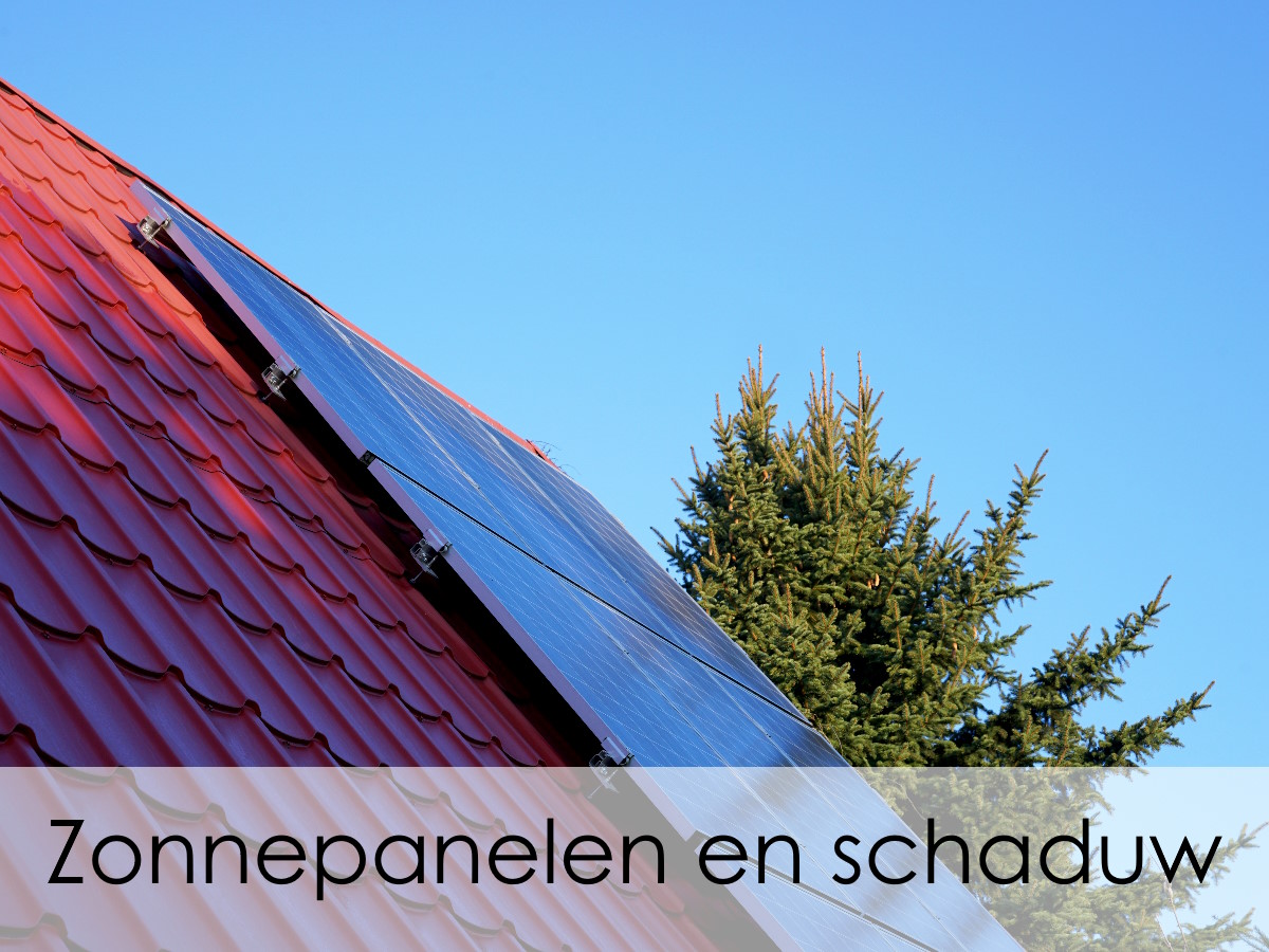 zonnepanelen en schaduw