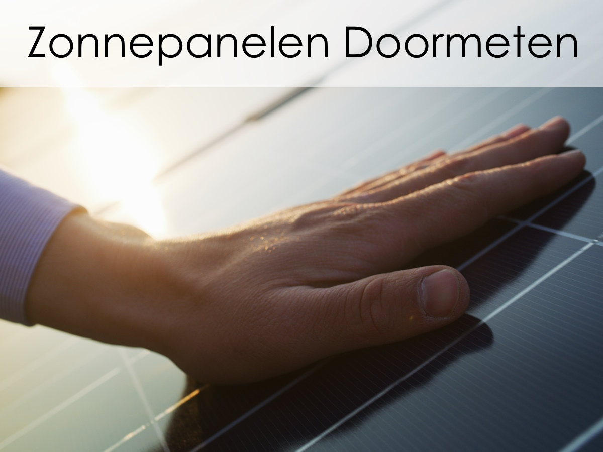 zonnepanelen meten