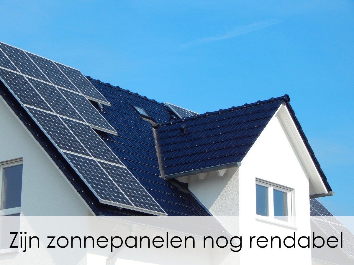 zonnepanelen met optimaal rendement