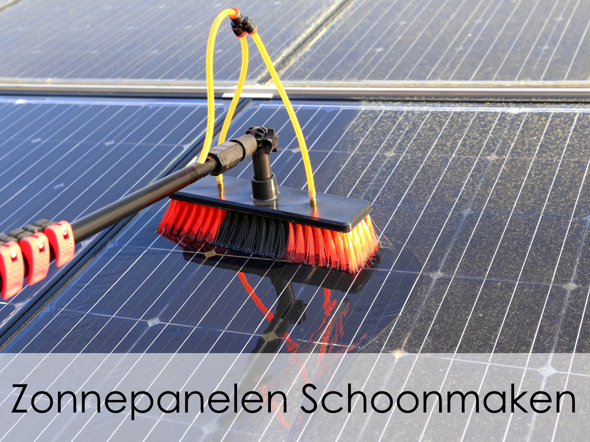 zonnepanelen schoonmaken