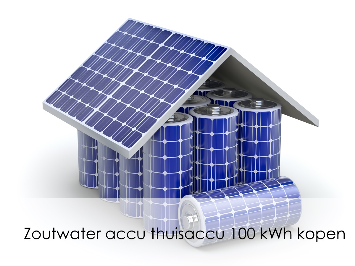 zoutwater thuisaccu 100 kwh